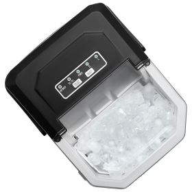Countertop Ice Maker, 9 Cubes Ready in 6 Mins, 26lbs in 24Hrs, Self-Cleaning Portable Ice Maker with Ice Scoop and Basket Countertop Ice Maker, 9 Cubes Ready in 6 Mins, 26lbs in 24Hrs, Self-Cleaning Portable Ice Maker with Ice Scoop and Basket